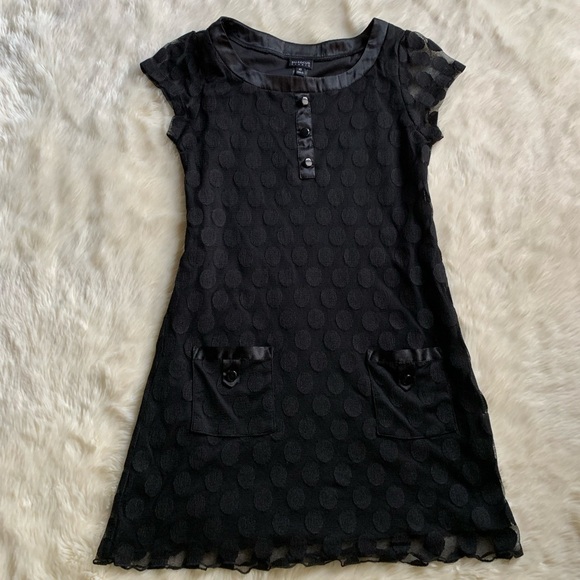 Enforce Studio Bohemian Black Polka Dot‎ Dress - Picture 4 of 11